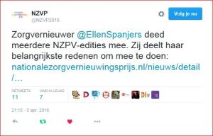 NZVP2016 tweet